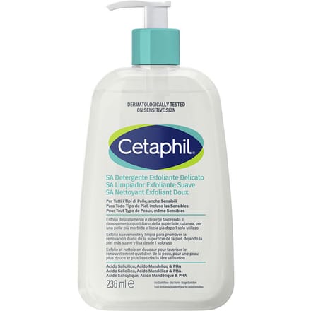 Cetaphil Sa Limpiador Exfoliante Suave 236 ml