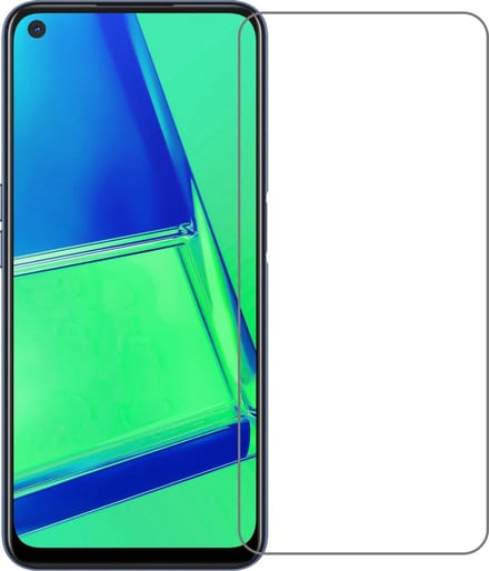 Screenprotector - Geschikt voor OPPO A52 - Extra Sterk - Gehard Glas - Beschermglas - Tempered Glass - Screen Protector