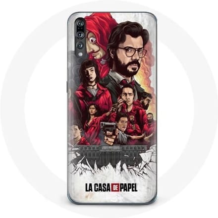 Coque pour Huawei p20 La Casa De Papel affiche art