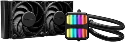 Be Quiet! - Pure Rock Pro 3 LX Black - CPU Koeler - Dual Tower - 2x 120mm PWM ARGB - Zwart