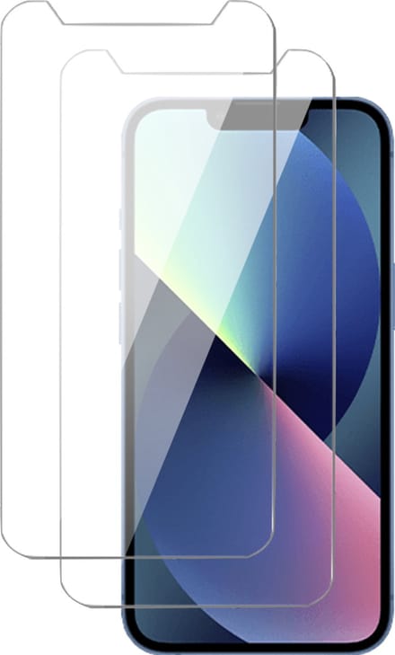 Screenprotector geschikt voor iPhone 13 Mini - Tempered Glass Screen Protector - 2 Stuks