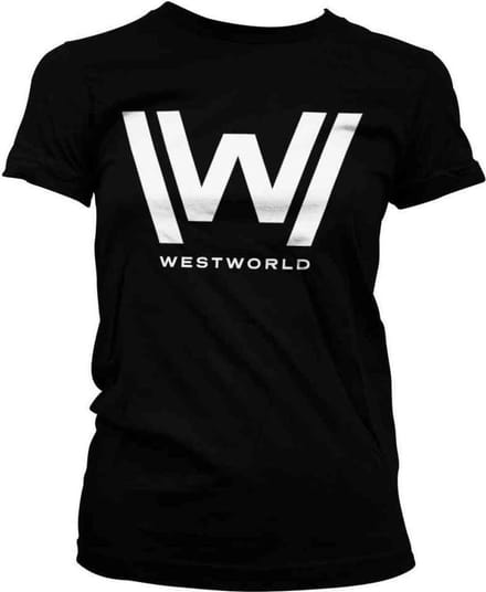 Westworld Dames Tshirt -S- Logo Zwart