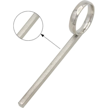 Trompetventiel Schuifvingerring Trompet Accessoire Vervanging zilver