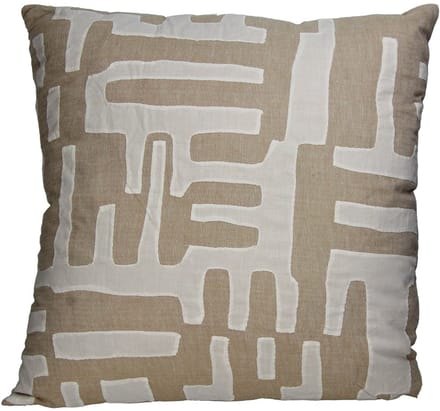 HD Collection Cushion Cotton Natural 50x50cm