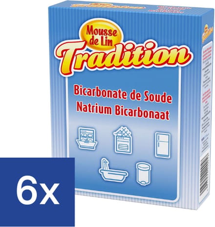 Mousse de Lin Tradition Bicarbonaat - 8 x 1 kg