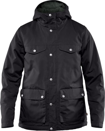 Fjällräven Greenland Winterjas Dames, black Maat M