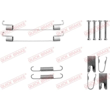 Toebehorenset, remschoenen QUICK BRAKE 105-0042
