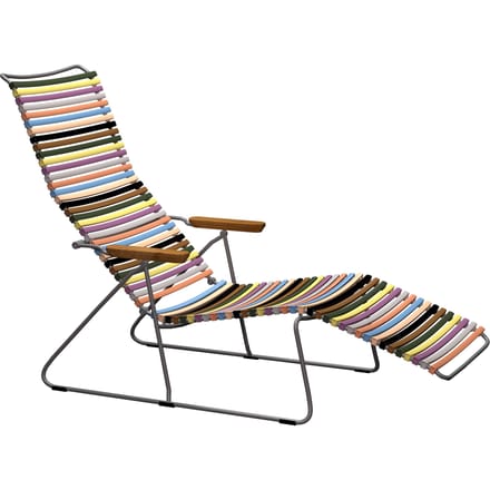 HOUE - Click Sunlounger ligstoel - multicolor - meerkleurig