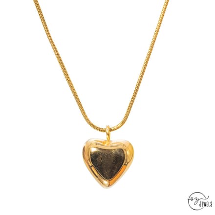 OZ Jewels – Hart Hanger Ketting – 18K Verguld – Vrouwen – Verstelbare
