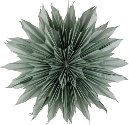 Kerstster sun 100cm turquoise met pendel