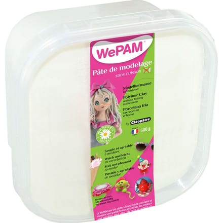 WePAM, luchtdrogende Modelleerklei - Wit