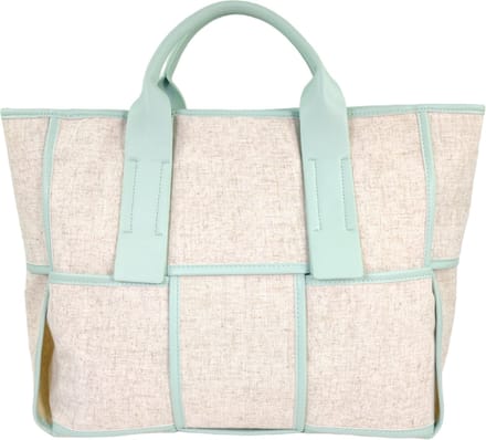 Qischa® - Handtas - dames - Schoudertas - Schopper - groen - 100% recycled