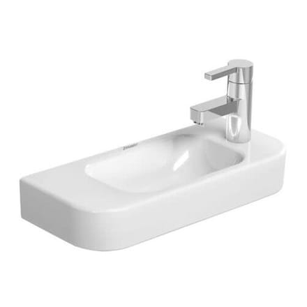 Duravit Happy D.2 wash hand basin 50 cm, tap hole right 0711500008