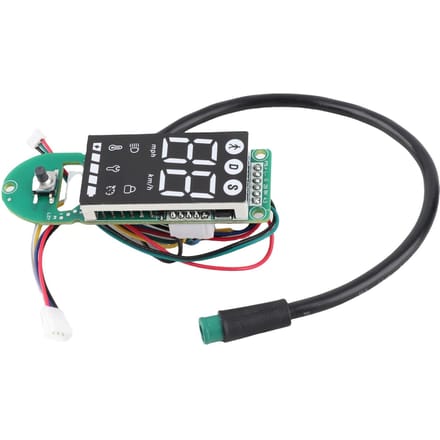 Circuit imprimé de scooter électrique ABS Circuit imprimé de tableau de bord de scooter électrique Remplacement pour MI3Lite Édition Jeunesse black