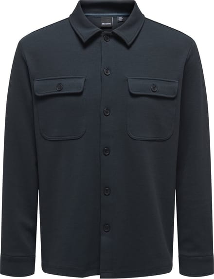 Only & Sons Heren Overhemd ONSNEWKODYL OVERSHIRT regular fit Blauw XS Volwassenen