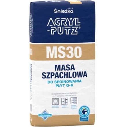 Śnieżka MS30 Serie - Gipsplaatvuller - 5kg - Voor Binnen - Eco-vriendelijk