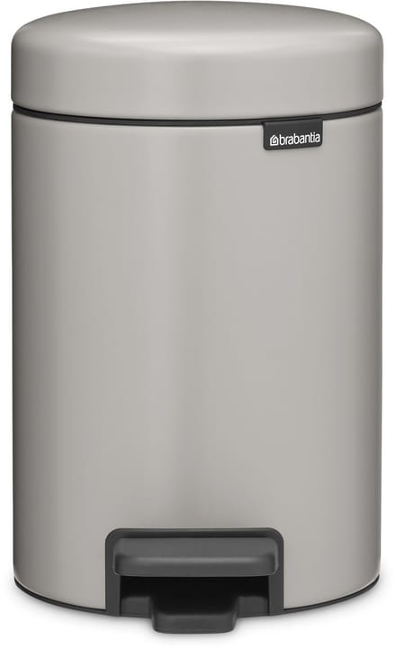 Brabantia NewIcon Prullenbak - 12 liter - Soft Grey
