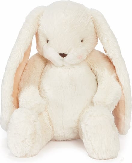 Bunnies By The Bay Nibble konijn - Knuffeldier - Geborduurde details - 30 cm - Creme