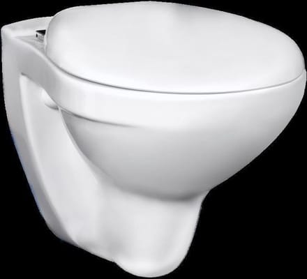 Aqualine Taurus 2 - Hangend toilet, wit LC1582