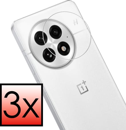 Camera Lens Protector - 3 Stuks - Geschikt voor OnePlus 13 - Camera Screenprotector - Beschermglas - Gehard Glas - Tempered Glass - Screen Protector