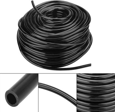 Industriële Tuinslang - Flexibele Slang - Water Geven - Zware Kwaliteit - 50 Meter - Zwart
