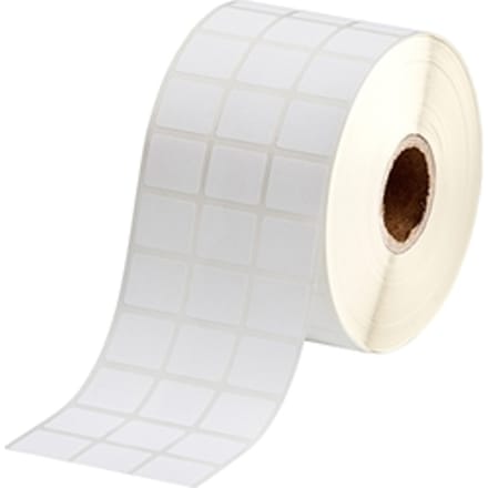 Brady BPT-617-488 label polyester mat wit 22,86 x 22,86 mm (origineel)
