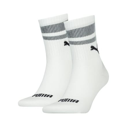 Puma Sokken Short Crew New Heritage 2-pack Wit / Zwart-35/38