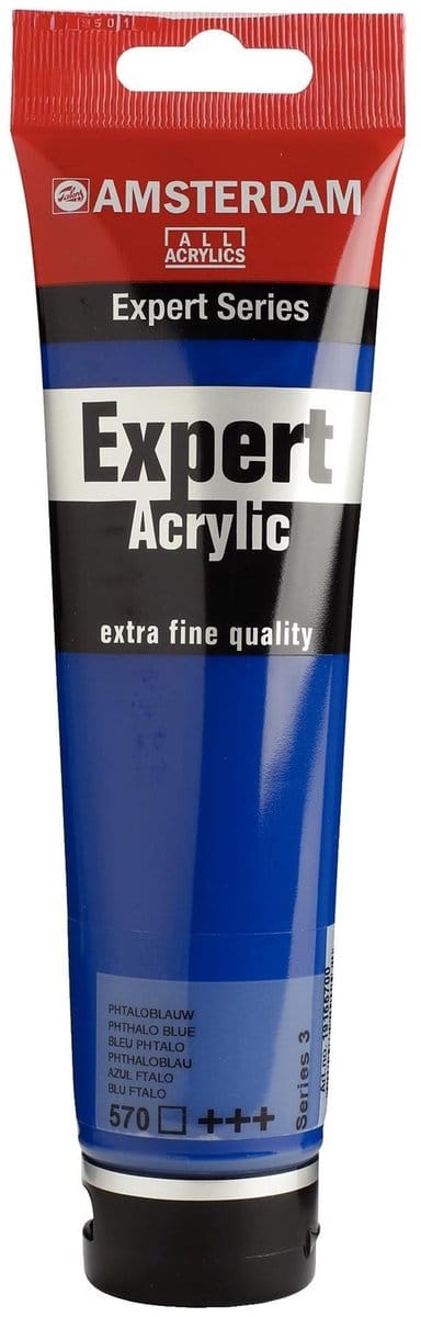 Acrylverf - 570 Phtaloblauw - Amsterdam Expert - 150 ml