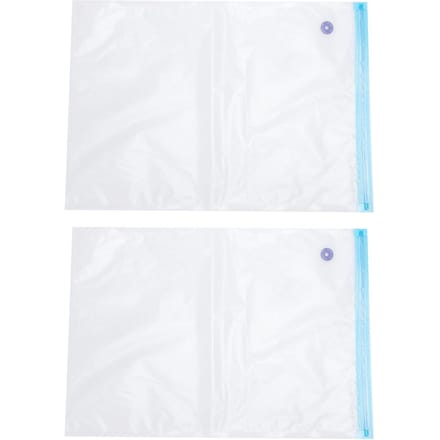 2PCS 50x35CM Sacs Ziploc Sous Vide Sacs de Conservation Scelleur Alimentaire Sous Vide avec Ouverture de Scellage de 3CM white