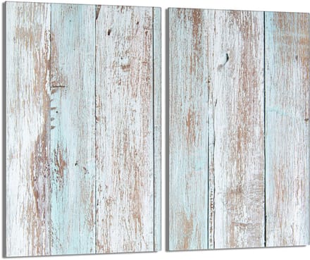 TMK ArtDeko - Snijplank - Hittebestendig - Glas - Houten Motief