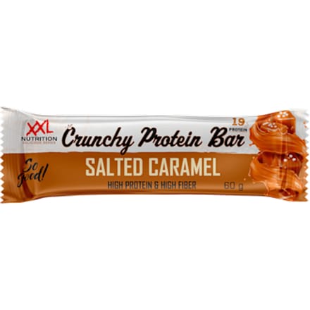 XXL Nutrition Crunchy Protein Bar Karamel 1 reep (60 gram)
