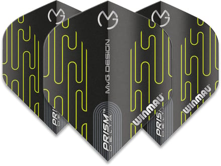 Winmau Prism Delta MVG Black/Green - Dart Flights