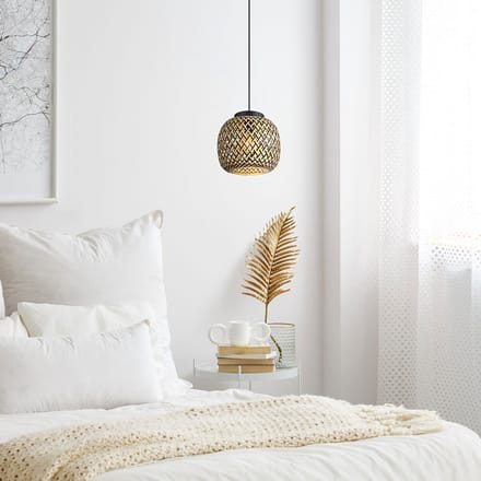 Hanglamp COLLY 30.0 cm 1-lichts Zwart