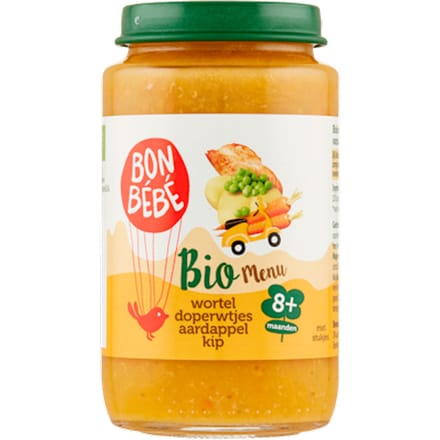 Bio M0816 wortel doperwtjes aardappel