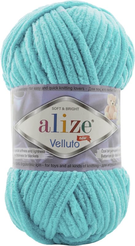 Alize Velluto Wol - Zacht garen voor baby's en textiel - 100% Micropolyester