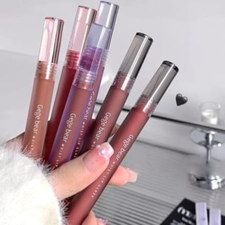 Gege Bear - BUY 3 GET 40% OFF - Silky Matte Lip Glaze - #04-#06 #06 - 2.5g