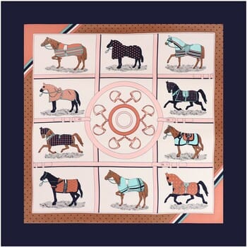 Sjaal V 1969 Paardenzijde Vierkant