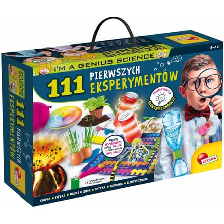 Lisciani. Ik ben een Genie. 111 Eerste Experimenten