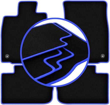 CARLUX-BLUE automatten voor: Lexus IS III sedan (2013-)