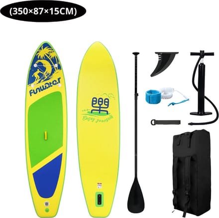 Livano Sup Board - Opblaasbaar - Supboard - Sup Boards - Paddle - Kayak - 350cm - Geel