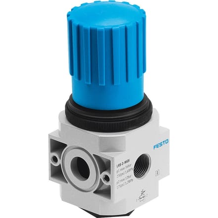 Festo Drukregelaar Aansluitplaat 0.5-12bar 3200l/min Midi - 197539 - P2YE9