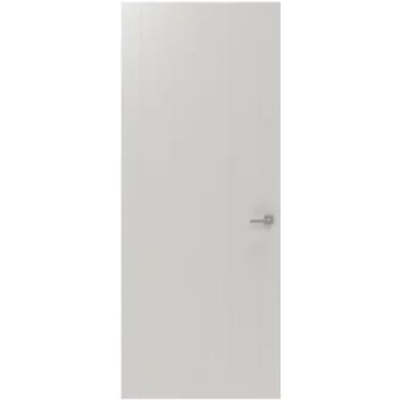 Cando Binnendeur Board Line 2a02 - Wit - Gegrond - Stomp - 93x211,5cm