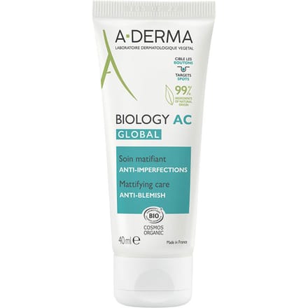 A-Derma Biology AC Global Anti-blemish Mattifying Care 40 ml