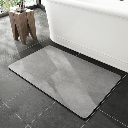 Badmat - Badkamermat antislip wasbaar absorberend 40 x 60 cm sneldrogend douchemat voor douche
