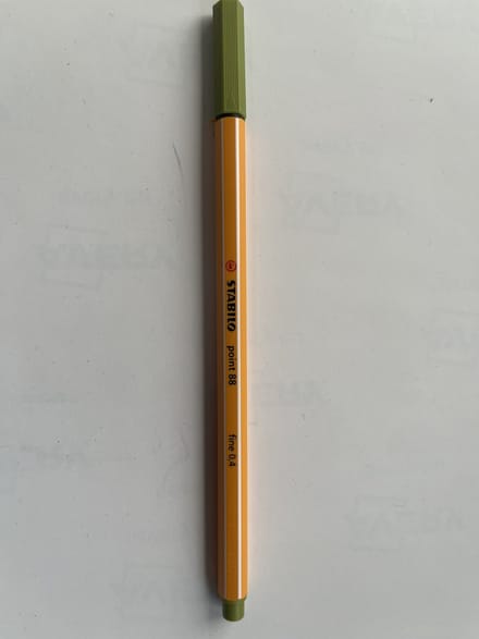STABILO point 88 | premium fineliner 0.4 mm | mosgroen | per stuk