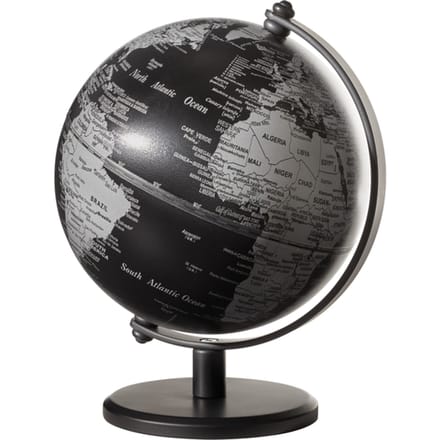 Globe Troika 13cm zwart-zilver