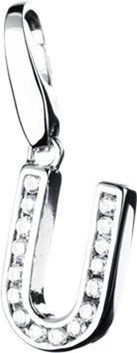 Giorgio Martello | Charm | Bedel | Zilver | Letter | U | Zirkonia