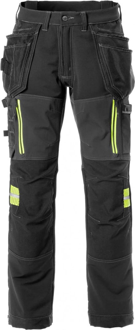 Fristads Werkbroek Stretch 2566 Stp - Zwart - C148