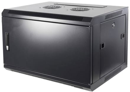 DSIT 4U wandkast met metalen deur 600x600x280mm (BxDxH) - serverbehuizing - serverrack - serverkast - 19 inch