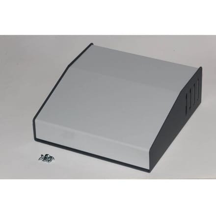 Hammond Electronics 515-0920 Consolebehuizing (l x b x h) 157 x 154 x 58 mm Staal Grijs 1 stuk(s)